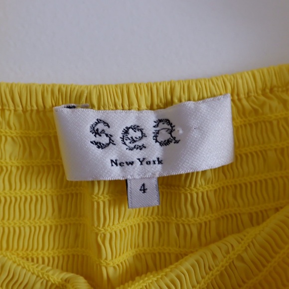 SEA NEW YORK Tabitha Dress in Yellow - Picture 7 of 9